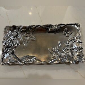 Arthur Court Silver Magnolia Rectangular Tray
NEW IN BOX
